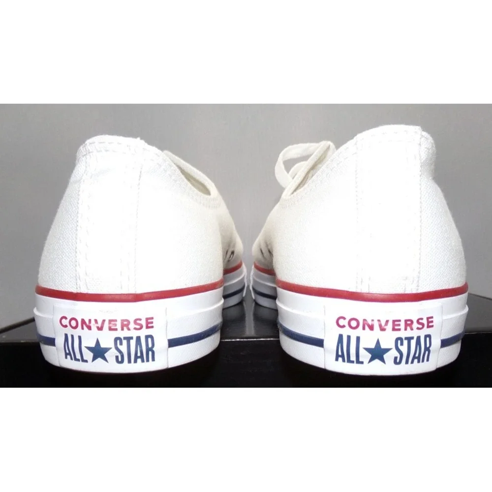 Converse Chuck Taylor All Star Classic Low Top sneaker in Optical White Size 9.5 - Picture 7 of 9